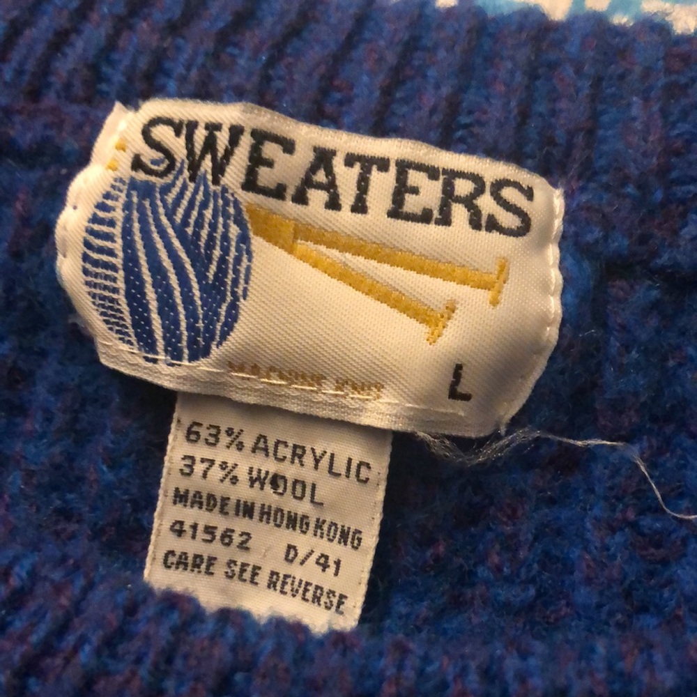Vintage Wool Knit Sweater! - Picture 4 of 5